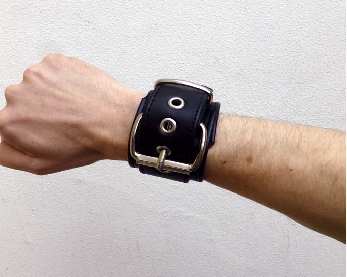 Leder Armband mit Schnalle