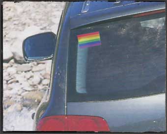 Sticker Static 88 x 55 mm