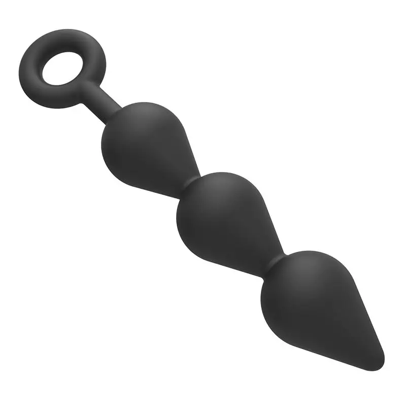 Boules anales avec cock-ring